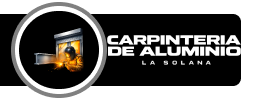 Carpintería de Aluminio La Solana